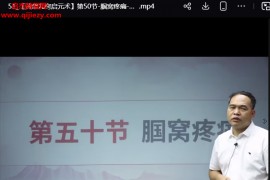高永富黄帝九窍启元术线上视频课程53集百度网盘下载学习