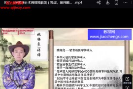 姚梅良萨满悬针术视频课程10集百度网盘下载学习