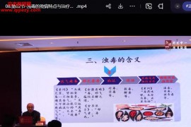 李佃贵浊毒理论系列视频课程27集百度网盘下载学习