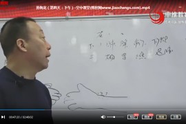 空中课堂黄梅龙黄氏古法经络按摩调理疑难杂症4天课程百度云网盘下载学习