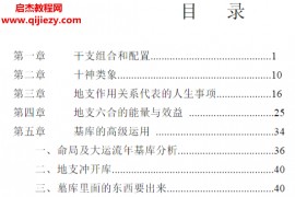 杨清娟盲派命理官运断法专辑电子书pdf百度网盘下载学习