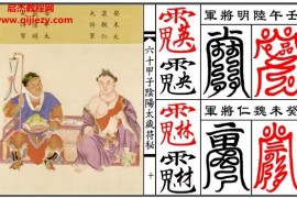 六十甲子太岁阴阳讳字符秘电子书pdf百度网盘下载学习