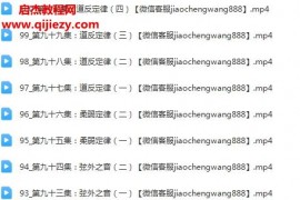 李彦龙道德经智慧视频课程100集百度网盘下载学习