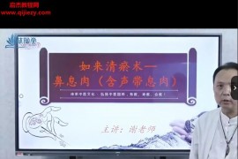 谢巍老师《如来清瘀术》第1期视频课程37集百度网盘下载学习