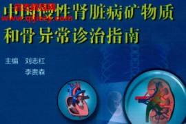 中国慢性肾脏病矿物质和骨异常诊治指南电子书pdf百度网盘下载学习