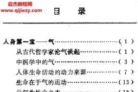 鲁兆麟著精气神电子书pdf百度网盘下载学习
