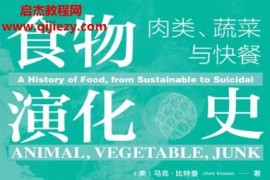 (美)马克比特曼著食物演化史肉类蔬菜与快餐电子书pdfmobiepub格式百度网盘下载学习