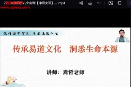 嵩哲老师奇门风水奇门姓名学视频课程合集79集百度网盘下载学习