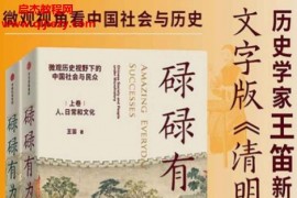 王笛著碌碌有为微观历史视野下的中国社会与民众全2册电子书pdfmobiepub格式百度网盘下载学习