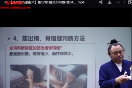 扁鹊中医张康通元奇巧柔衡术线上课视频课程37集百度网盘下载学习