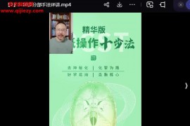 颅骶操作十步法精华版视频课程2集百度网盘下载学习