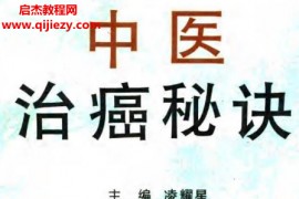 凌耀星主编中医治癌秘诀电子书pdf百度网盘下载学习