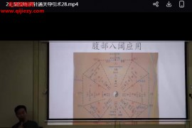 赵建新脐针通关导引术面授班视频课程43集百度网盘下载学习
