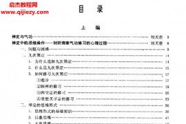 刘天君著中国佛家气功经典导读电子书pdf百度网盘下载学习