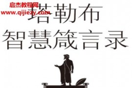 (美)纳西姆尼古拉斯塔勒布著塔勒布智慧箴言录电子书pdfmobiepub格式百度网盘下载学习