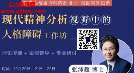 张沛超现代精神分析核心概念30讲.png