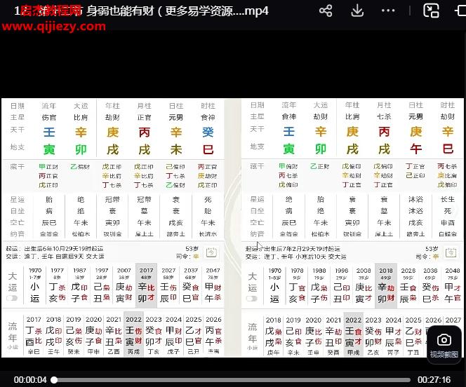 財(cái)運(yùn)分析專業(yè)課視頻課程17集百度網(wǎng)盤下載學(xué)習(xí)