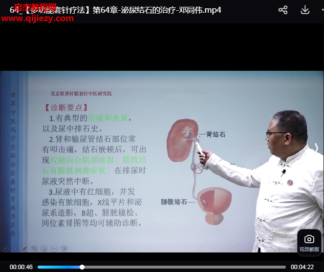 侯國文多功能套針療法線上課68集百度網(wǎng)盤下載學(xué)習(xí)