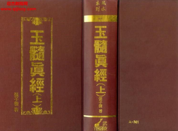 張子微著玉髓真經上下冊電子書pdf百度網盤下載學習