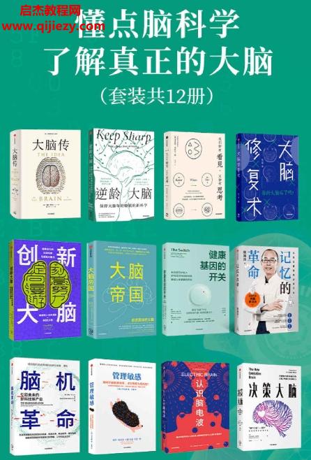 懂點腦科學(xué)了解真正的大腦套裝12冊電子書pdfepub格式百度網(wǎng)盤下載學(xué)習(xí)