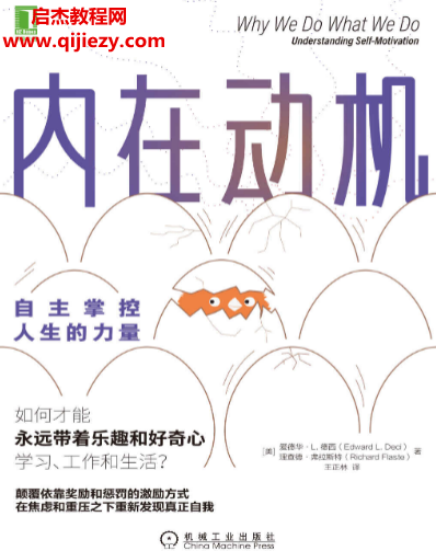 (美)爱德华L德西著内在动机自主掌控人生的力量电子书pdf百度网盘下载学习