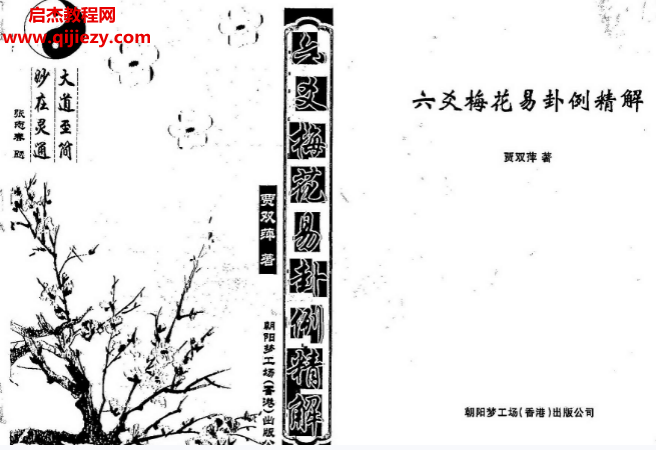 賈雙萍著六爻梅花易卦例精解電子書pdf百度網盤下載學習