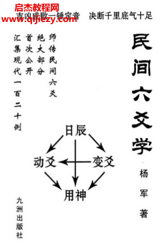 杨军著民间六爻学电子书pdf百度网盘下载学习