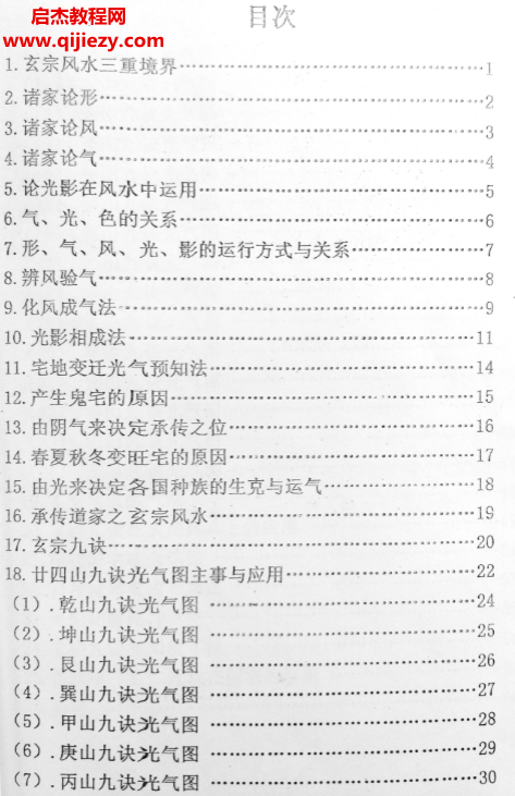 玄宗风水二十四山光气断.png