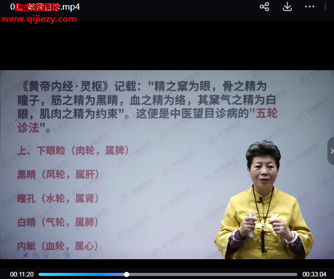 刘惠珍岐黄真源谧术视频课程23集百度网盘下载学习