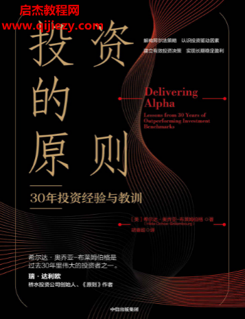 (美)希尔达奥乔亚布莱姆伯格著投资的原则电子书pdfmobiepub格式百度网盘下载学习