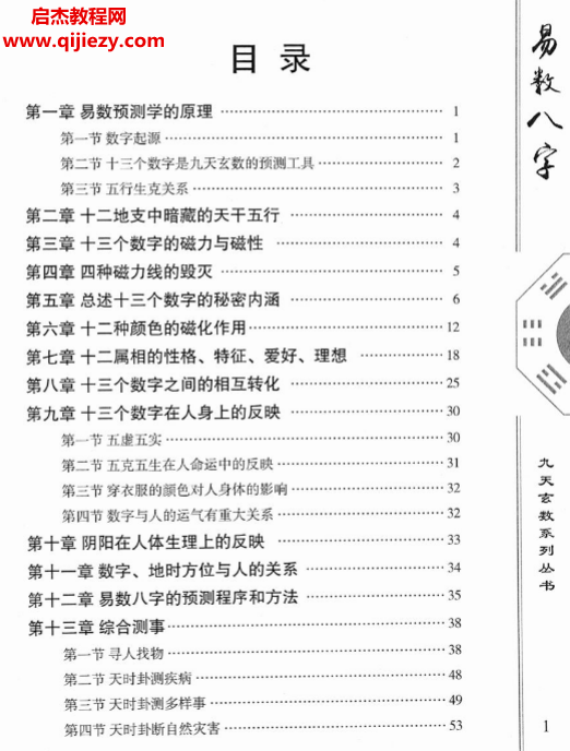 劉淏玉著易數八字預測學電子書pdf百度網盤下載學習