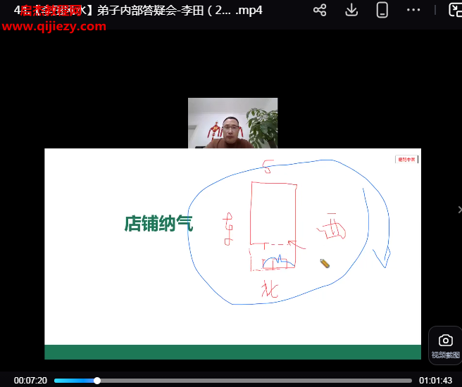 李田風水課新年特別版視頻課程46集百度網盤下載學習