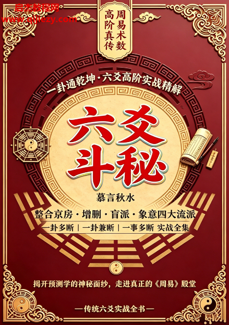 慕言秋水著六爻斗秘一卦多断和一卦兼断与一事多秘籍电子书pdf百度网盘下载学习