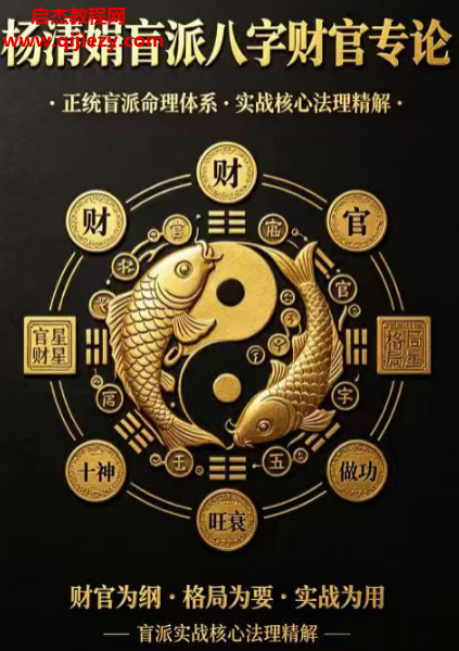 杨清娟盲派八字财官专论电子书pdf百度网盘下载学习