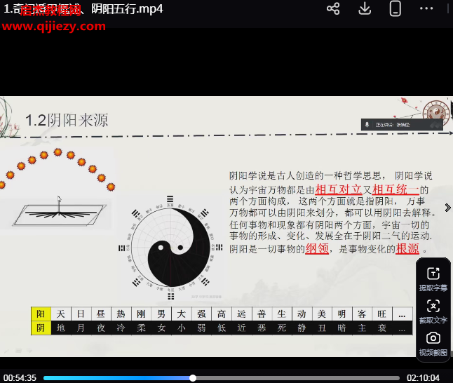 张皓程奇门遁甲入门进阶视频课程23集百度网盘下载学习